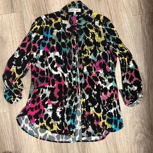 Diane Von Furstenberg Newspaper Top